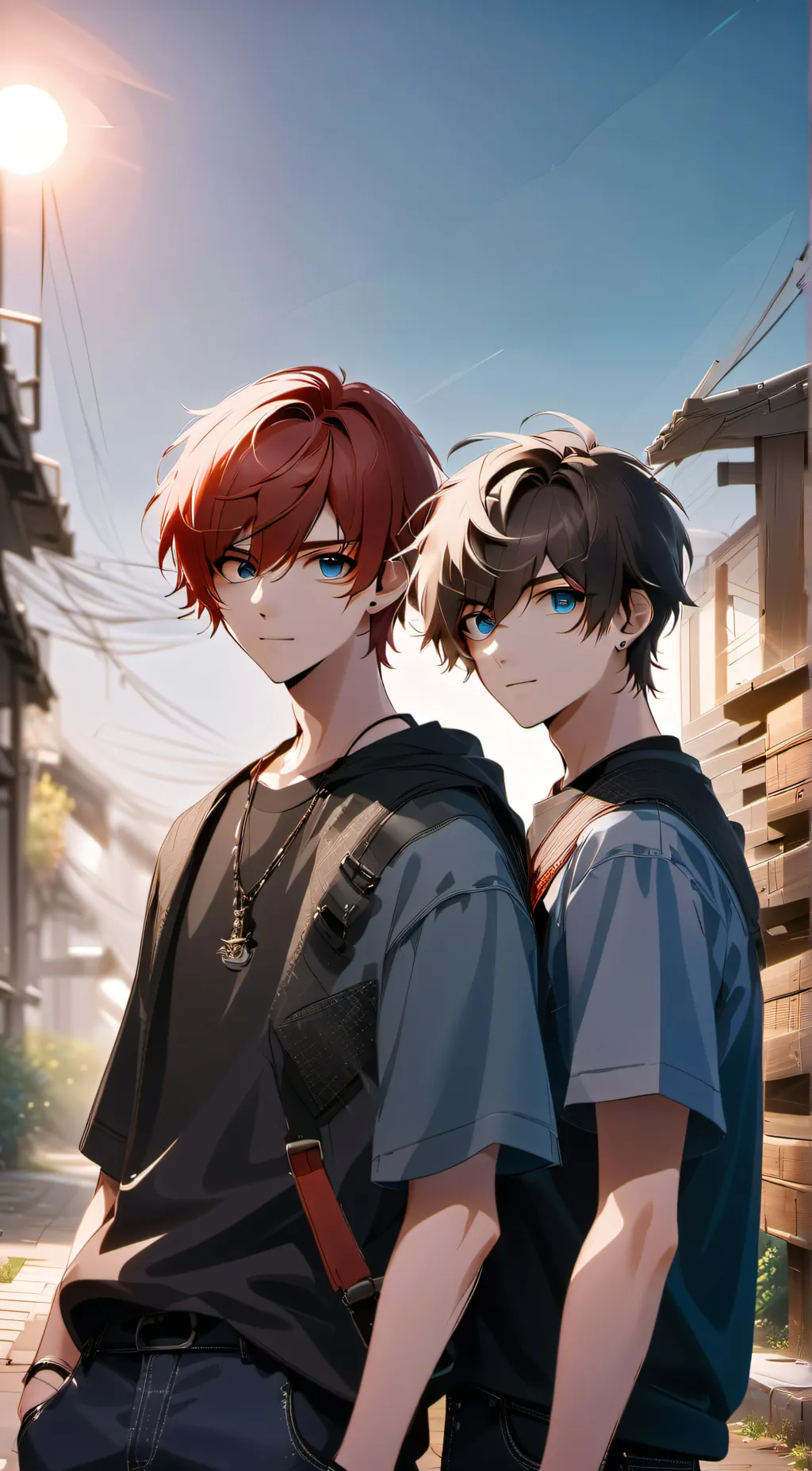 ai character: Jeremy And John background