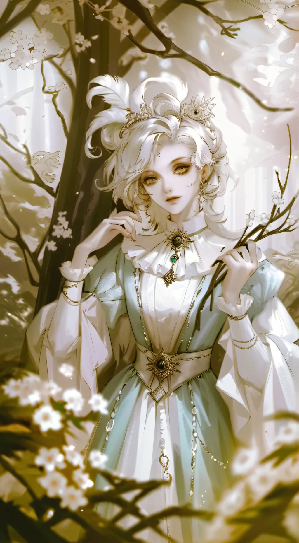 ai character: Leo background