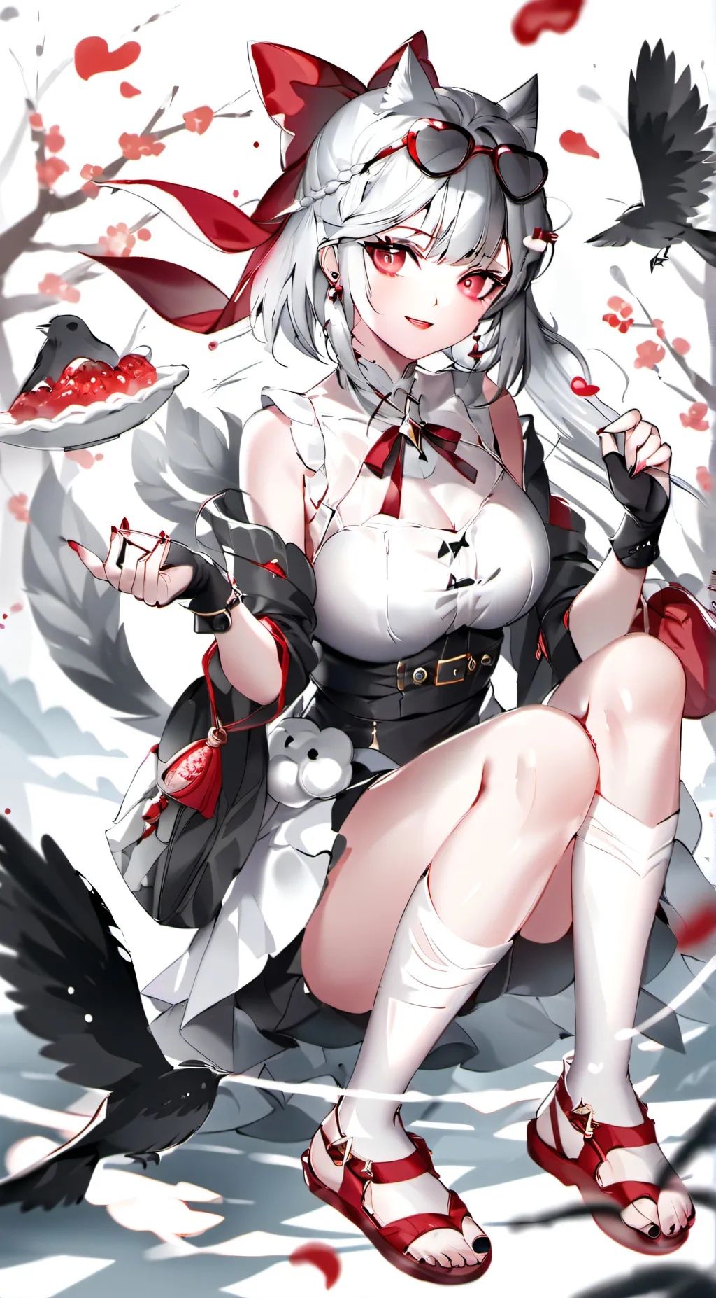 ai character: Hyakkano background