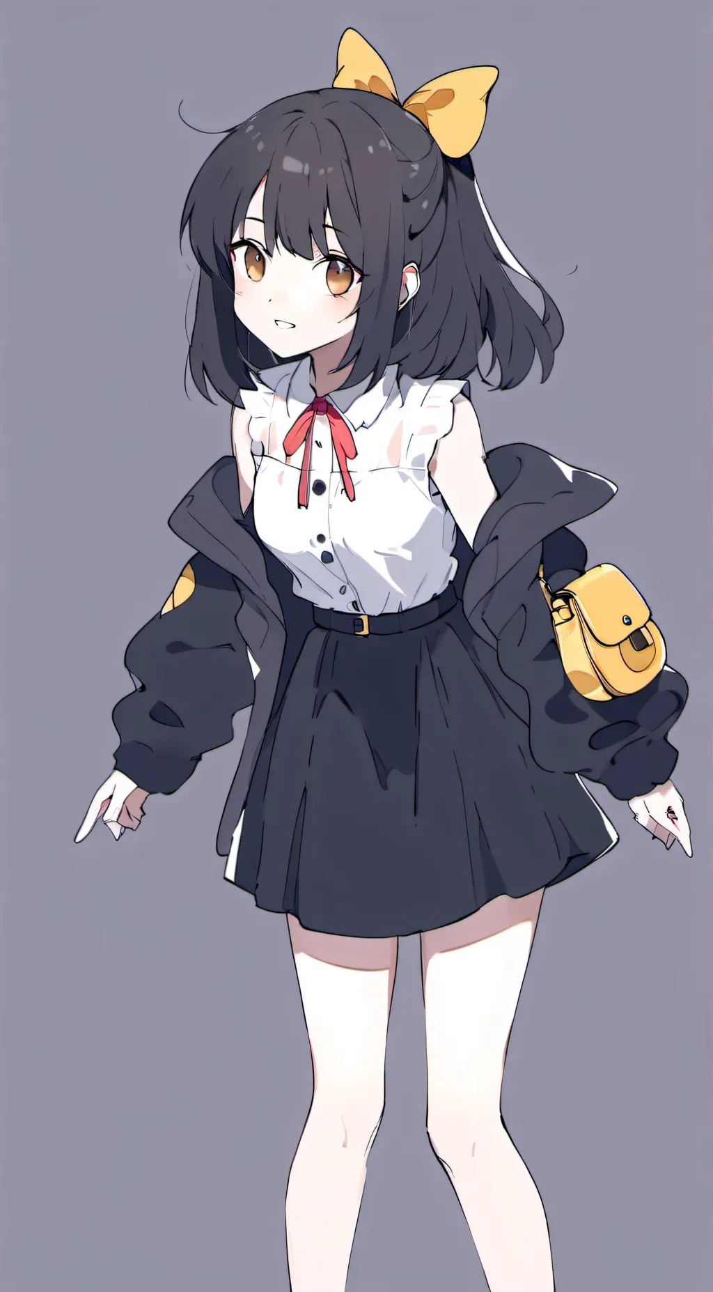 ai character: Ashley  background