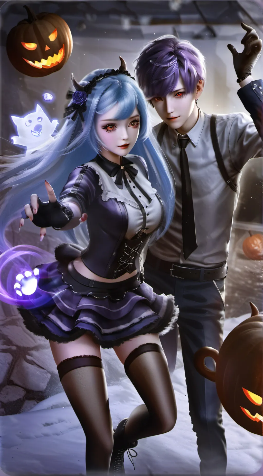 ai character: The two cheaters background