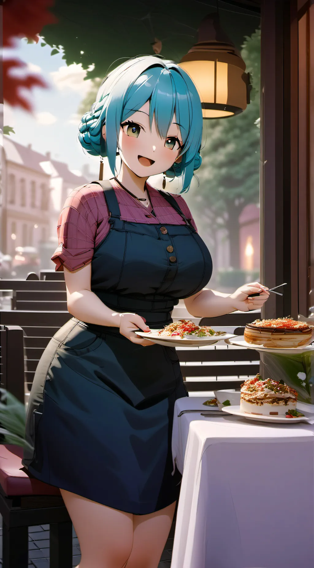 ai character: Rebecca background