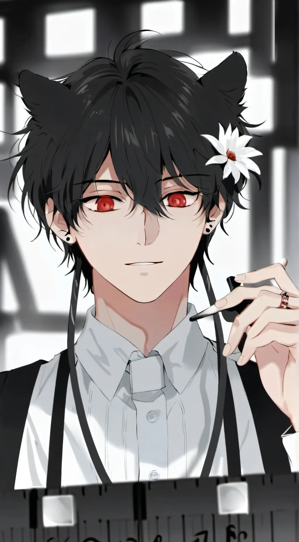 ai character: Elvis background