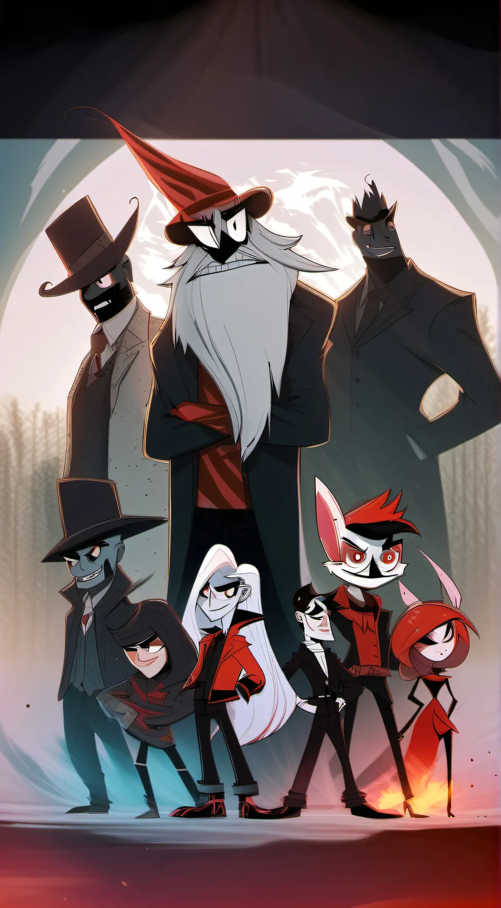 ai character: HH background