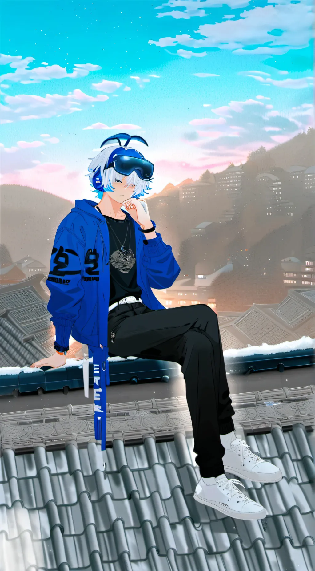 ai character: Liam  background