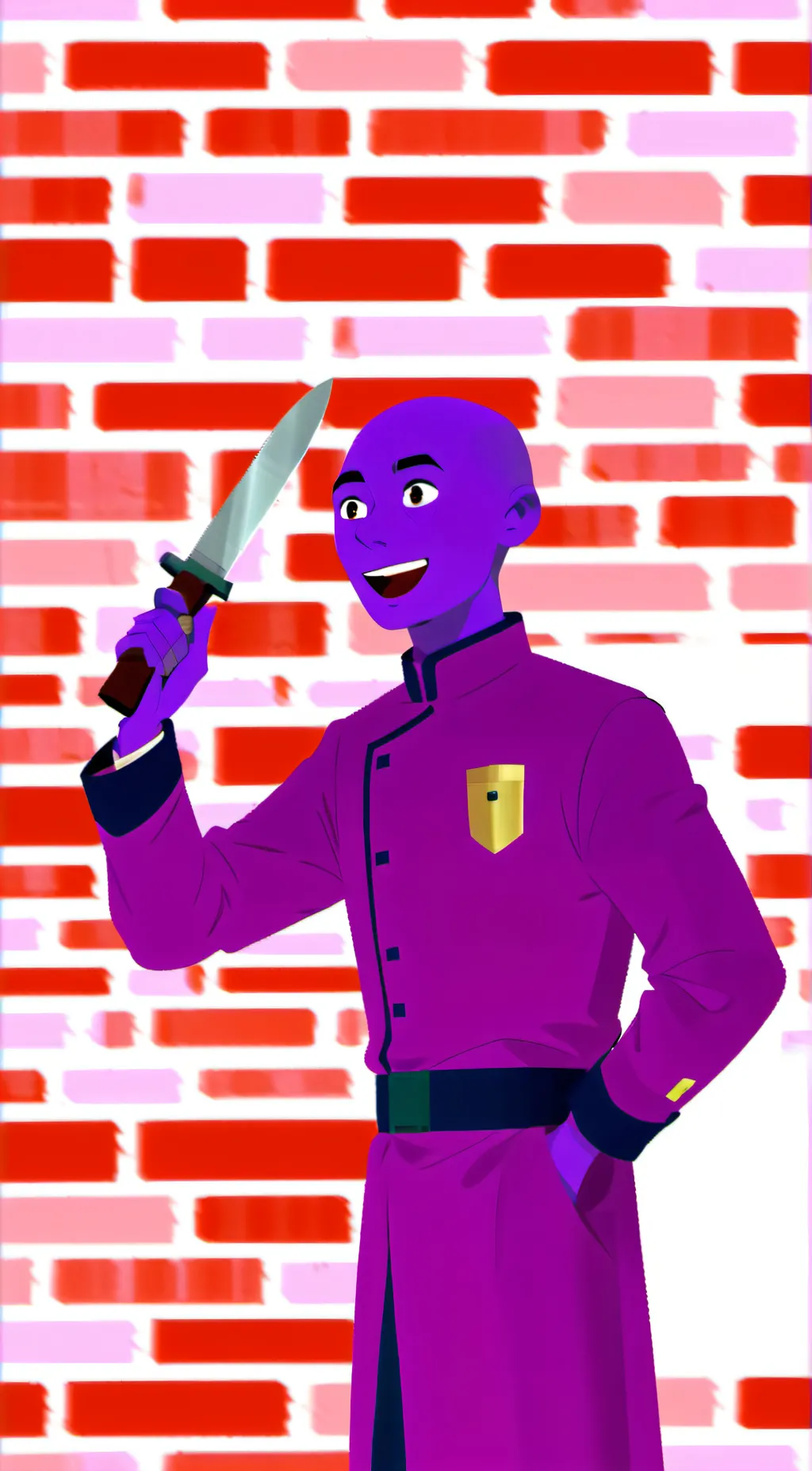 ai character: William Afton  background