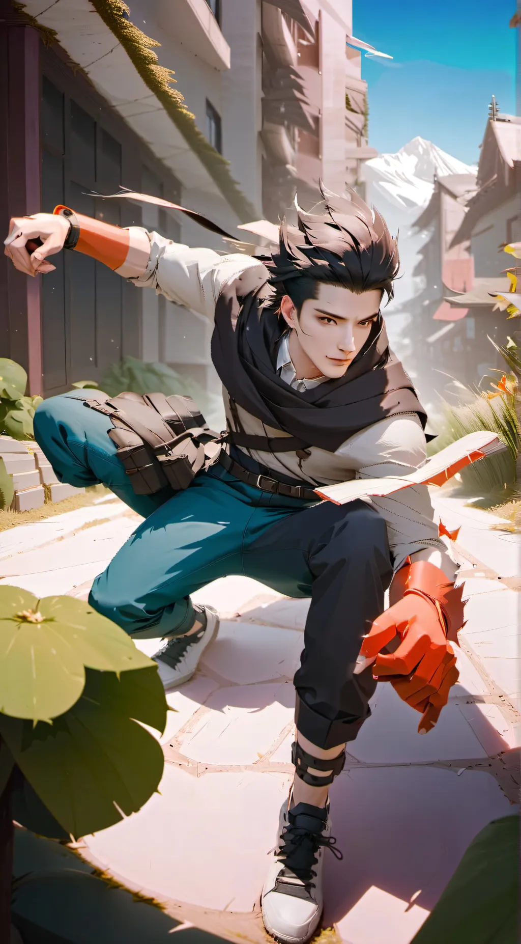 ai character: Dad  background