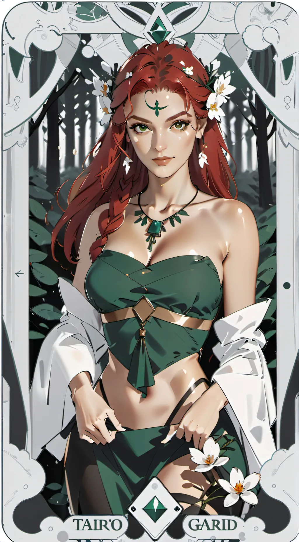 ai character: Poison ivy background