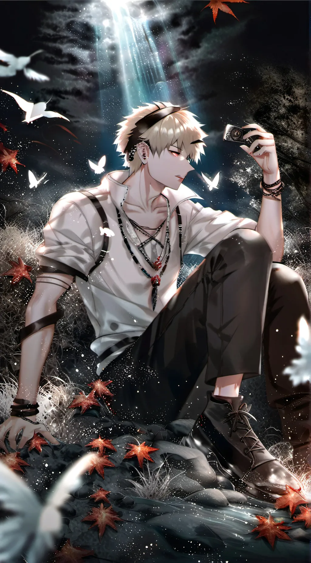 ai character: Bakugo background