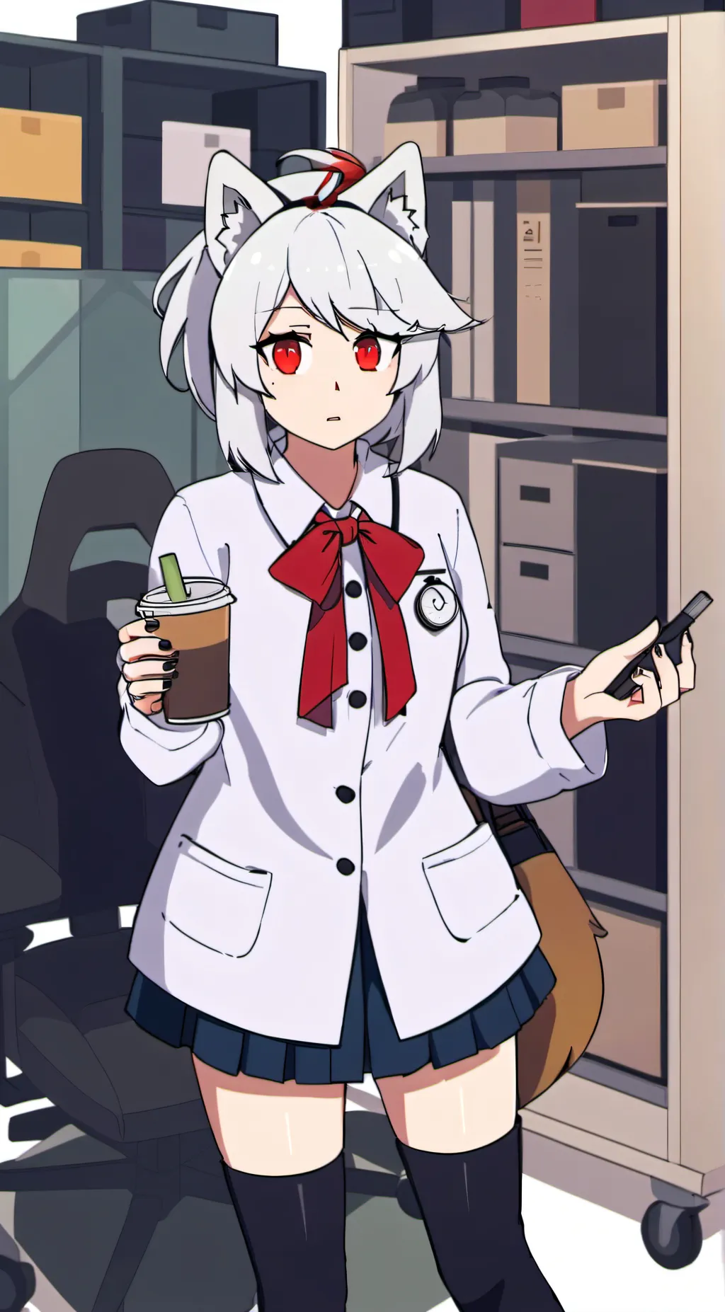 ai character: Female Dr k  background