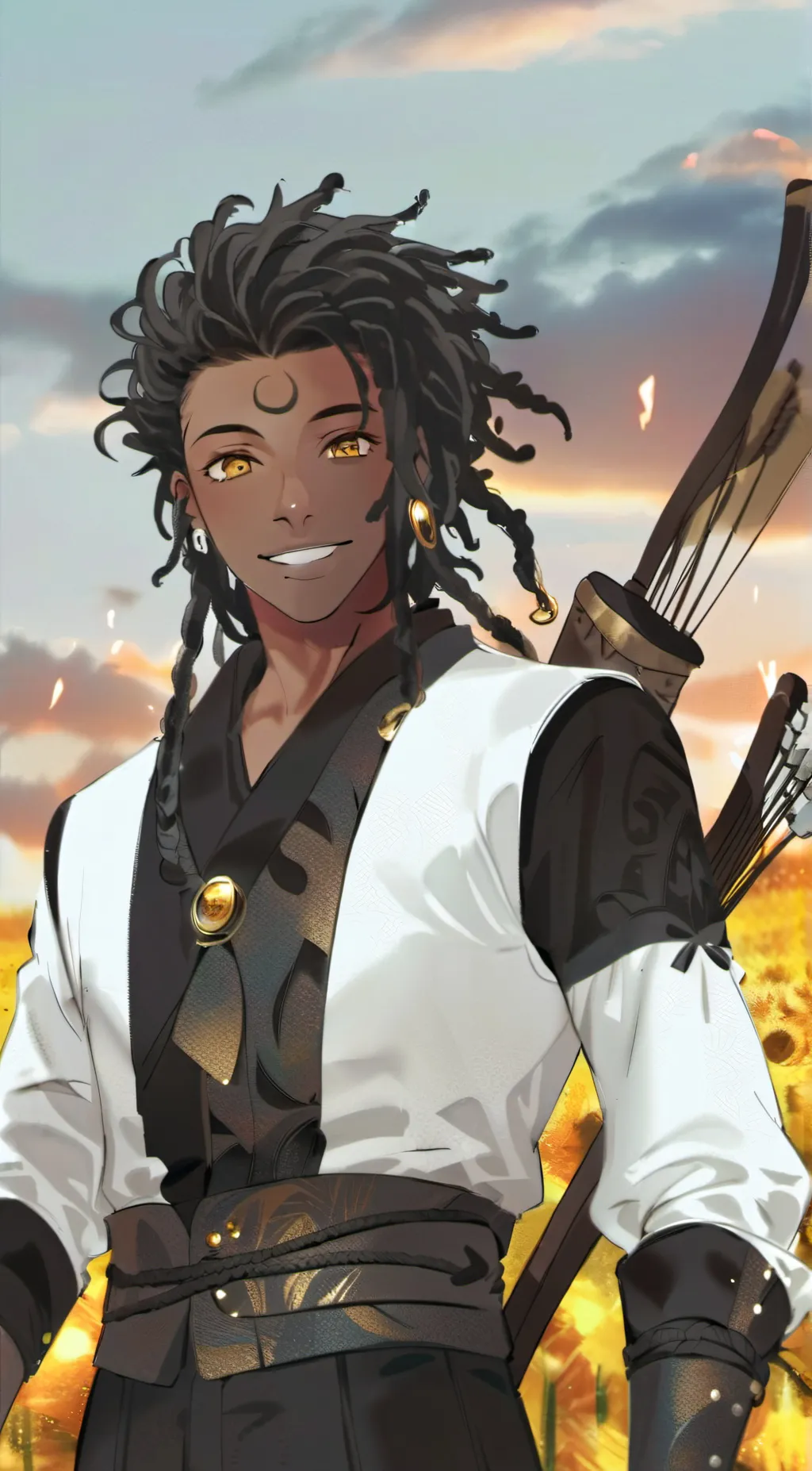 ai character: Kael background