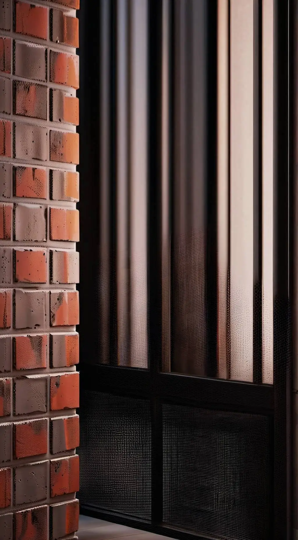 ai character: A wall background