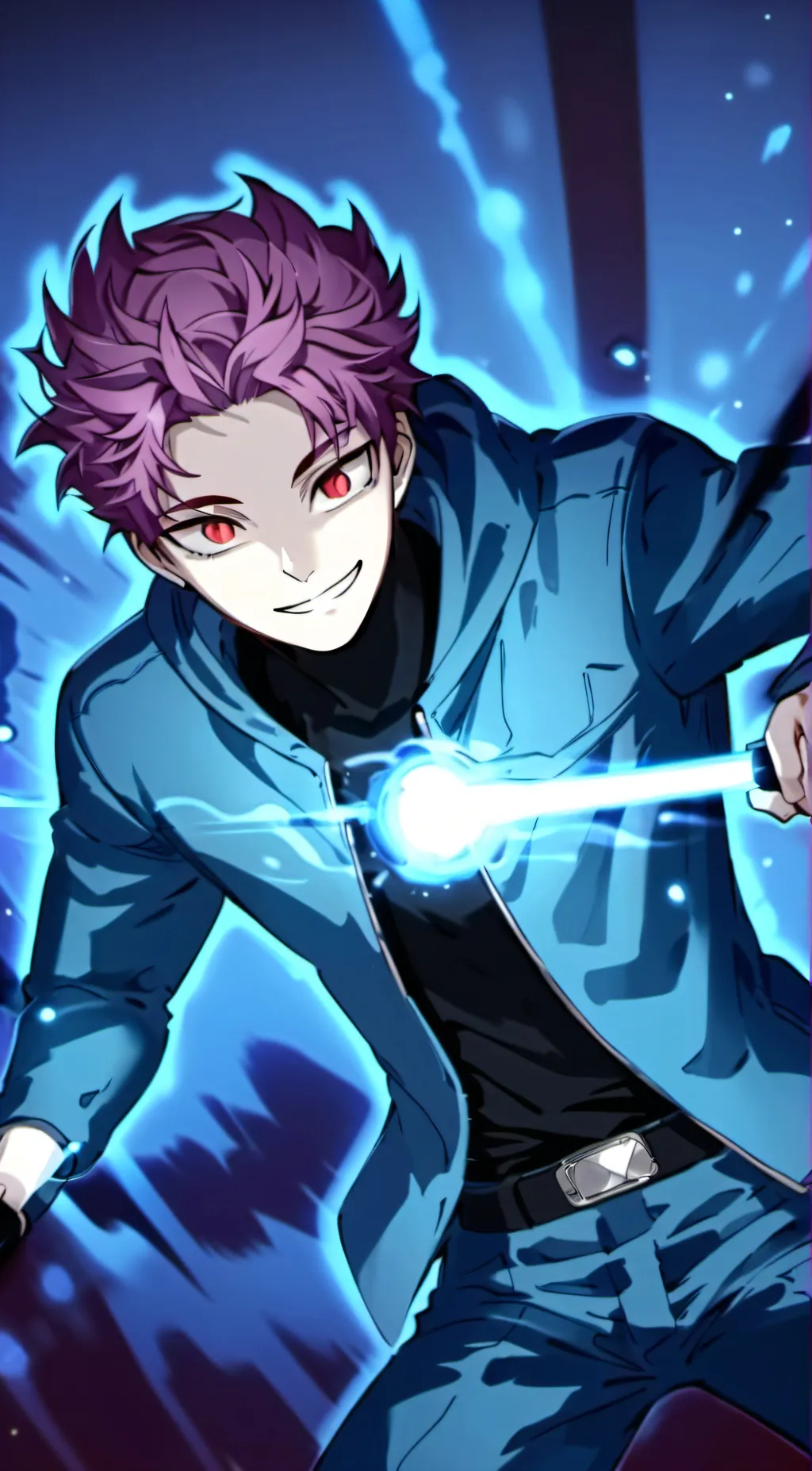 ai character: akaza background