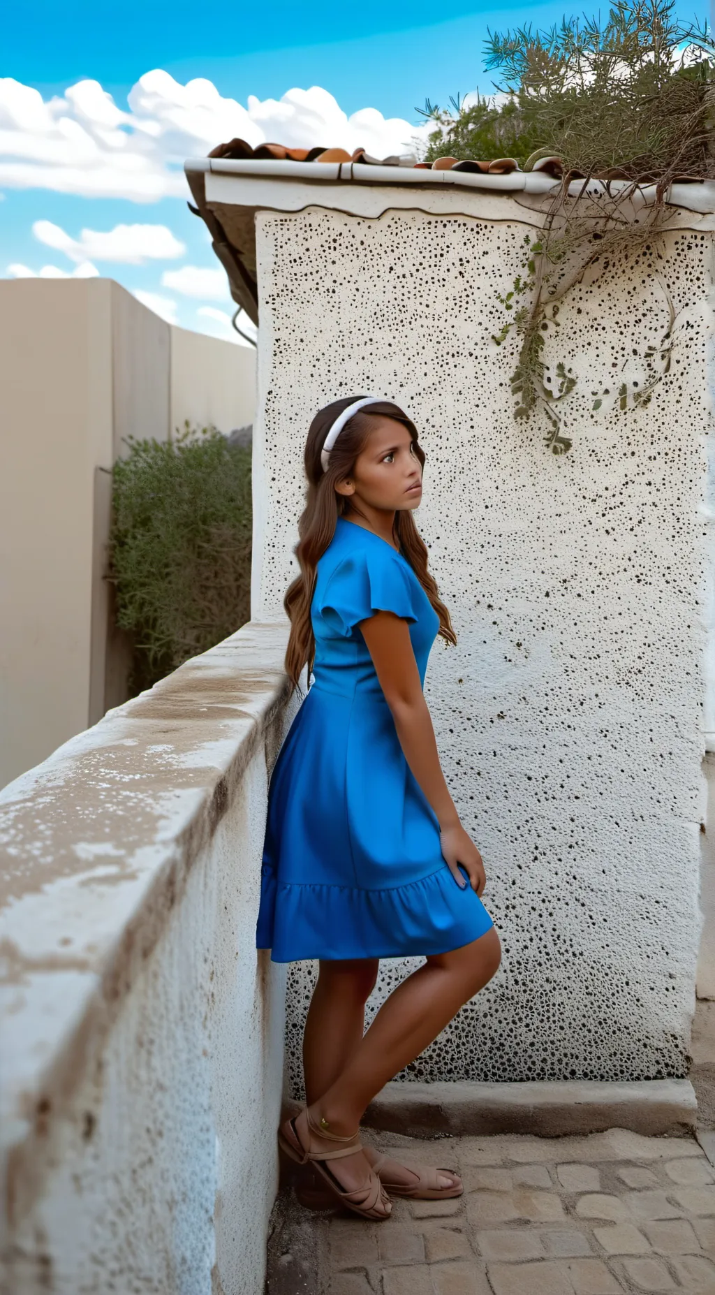 ai character: Anita  background