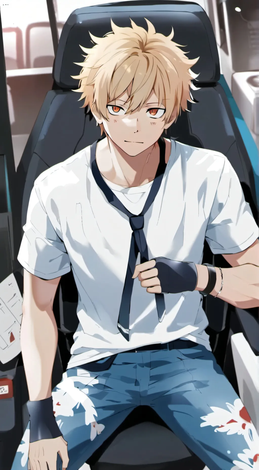 ai character: Davis background