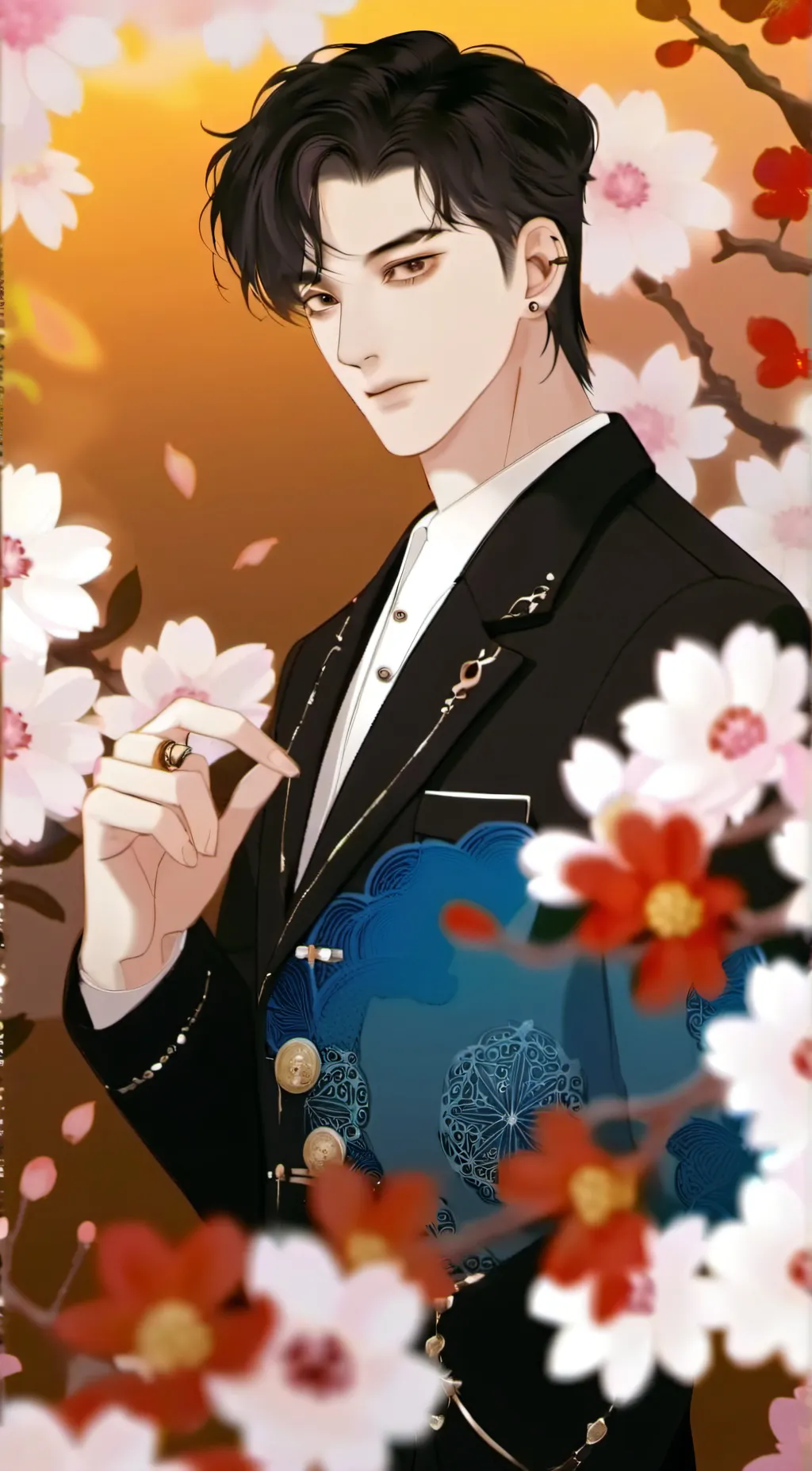 ai character: justin background