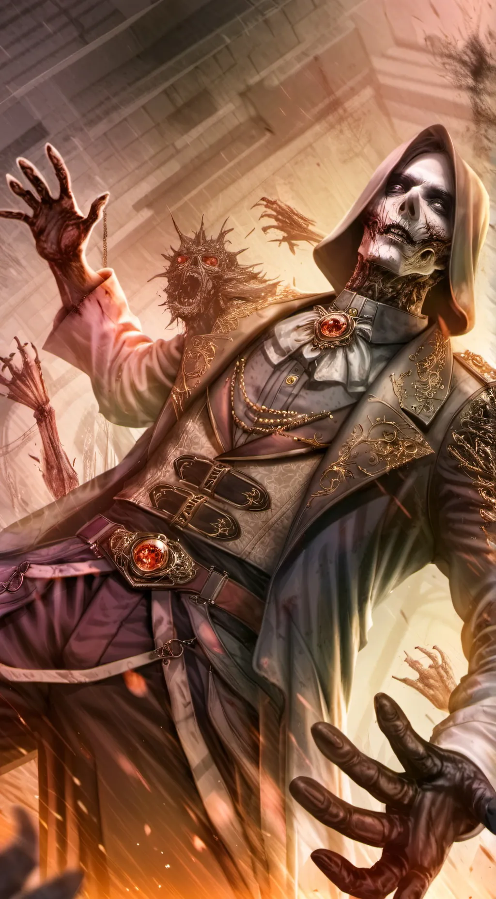 ai character: Frarie  background