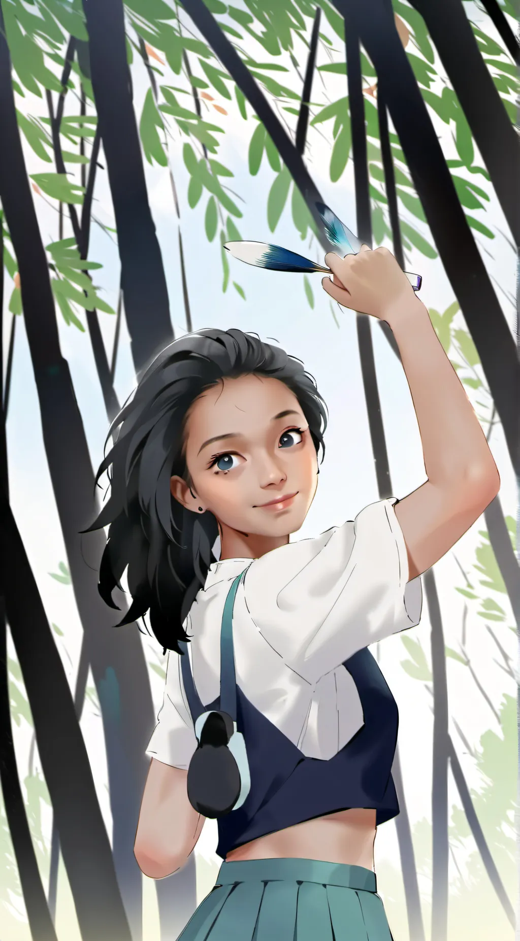 ai character: Ava poop girl background