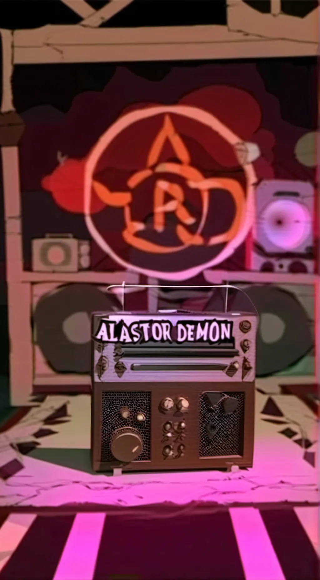 ai character: Alastor  background