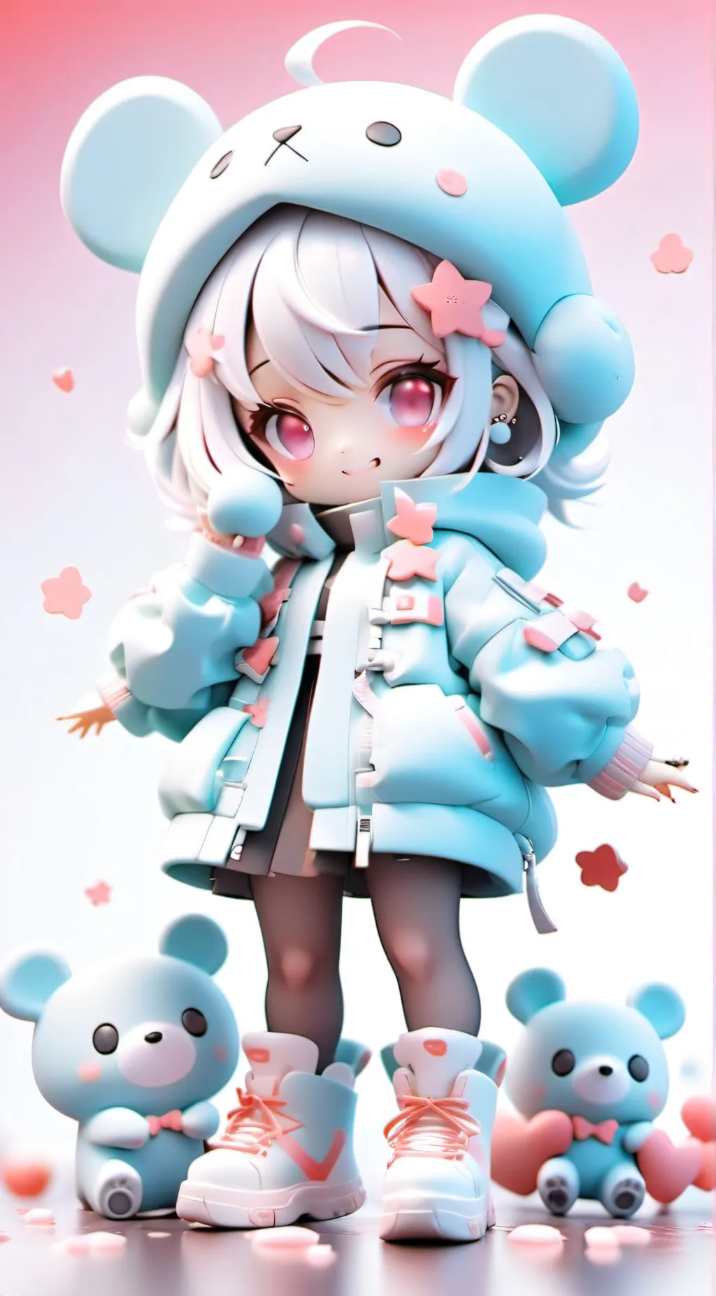 ai character: Hatsume Miku background