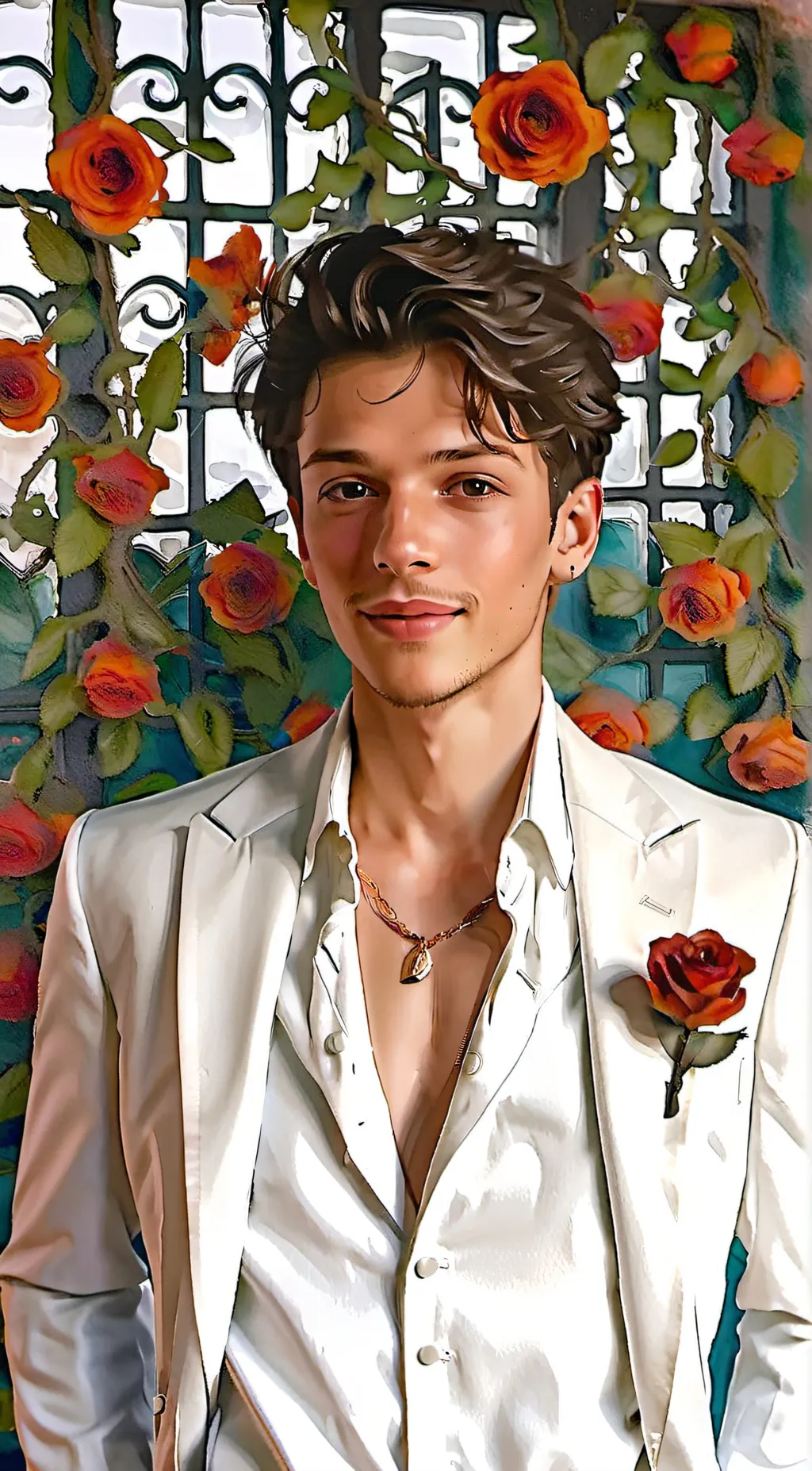 ai character: Elisha background