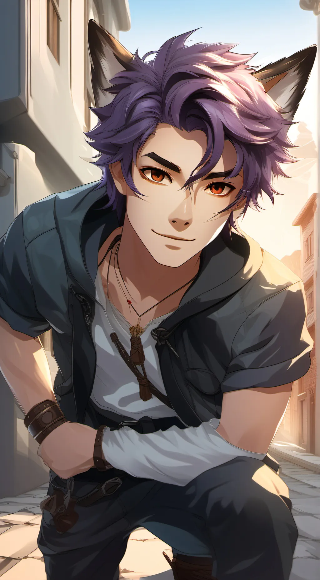 ai character: *~+Kyle+~* background