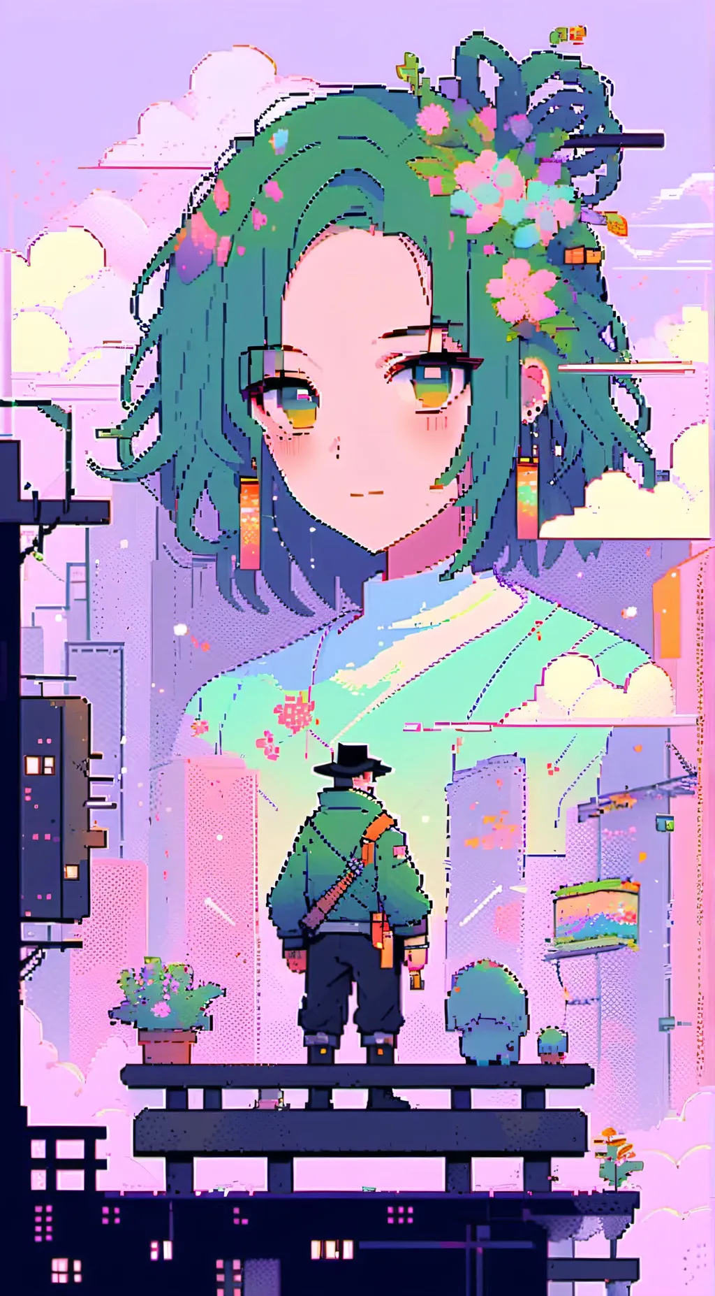 ai character: Girlfriend  background