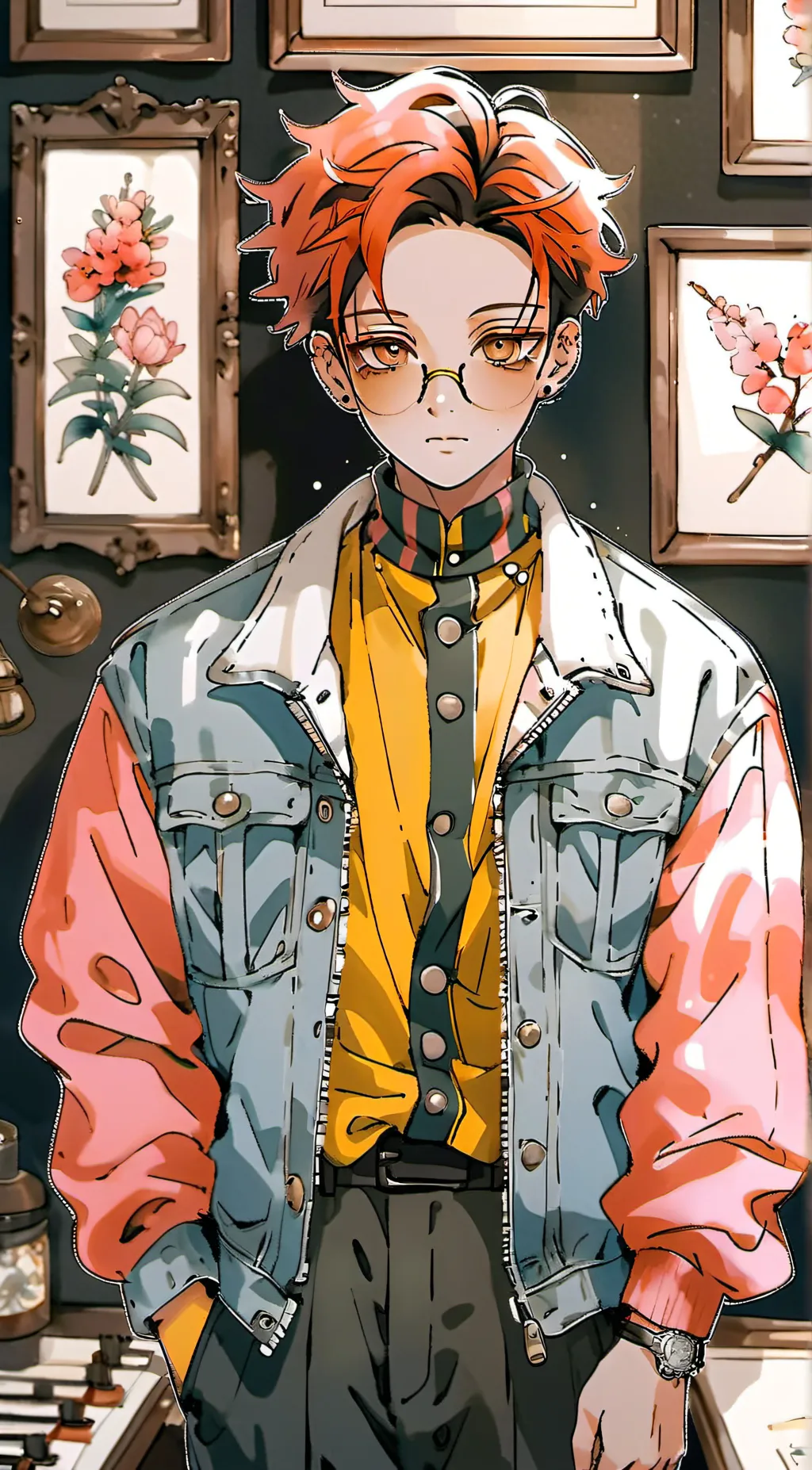 ai character: Akaza background