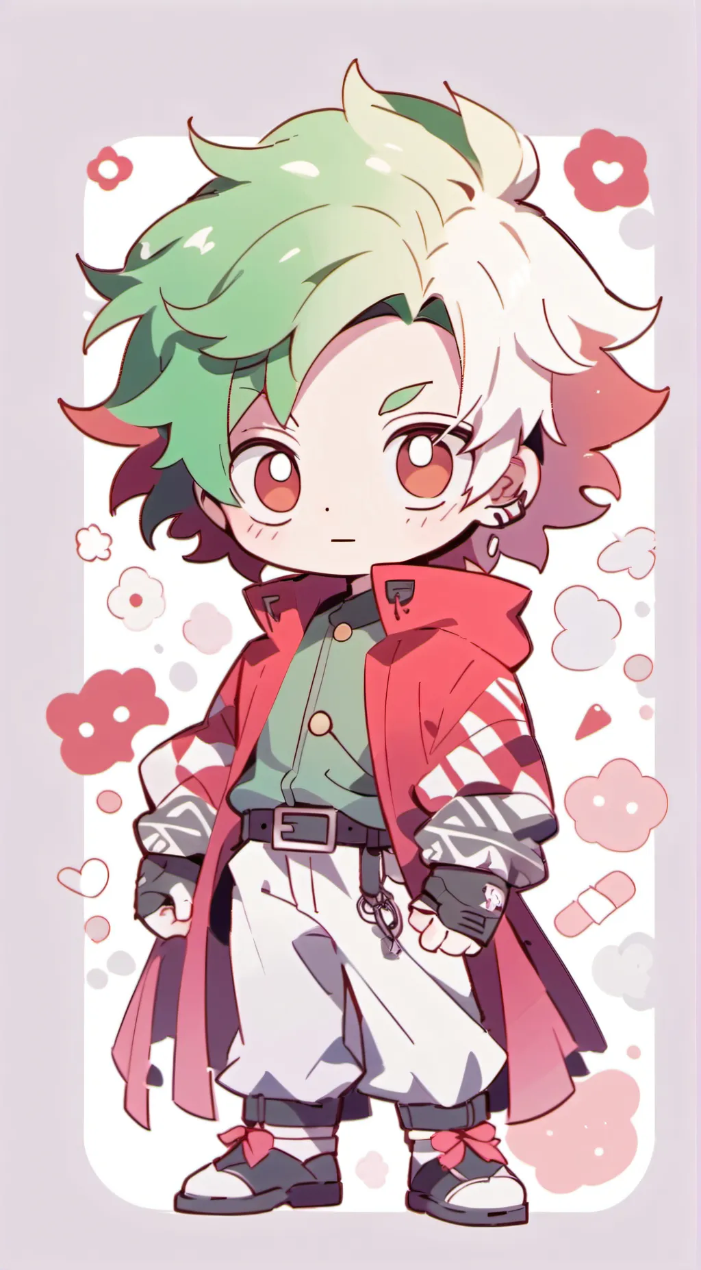 ai character: little BDT  background