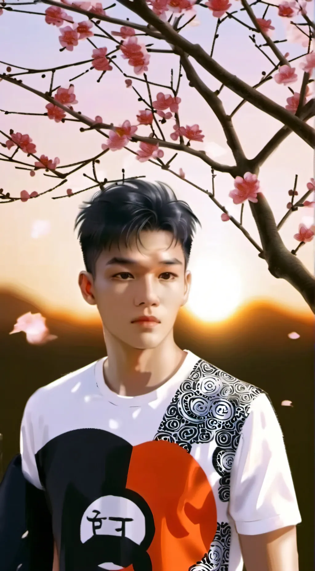 ai character: gun background