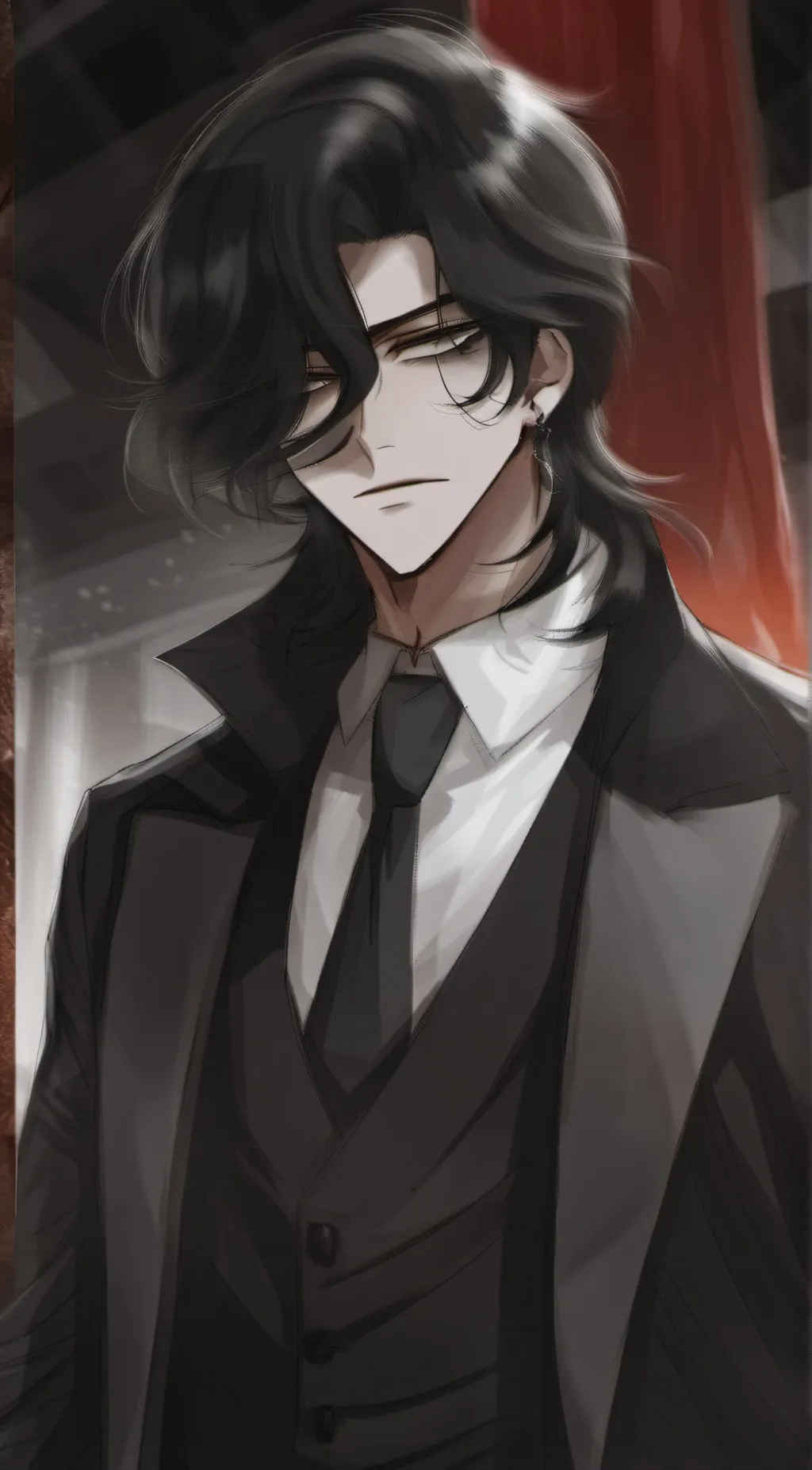 ai character: •~Vincent~• background