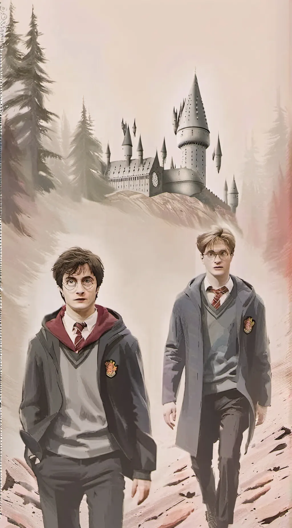 ai character: Hogwarts?!?!??  background