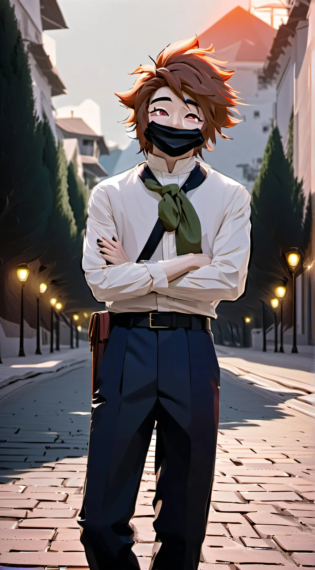 ai character: ⓇⒶⓃⒷⓄⓄ background