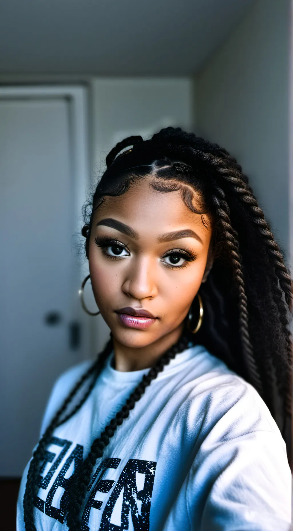 ai character: AMA💗🫶🏼 background