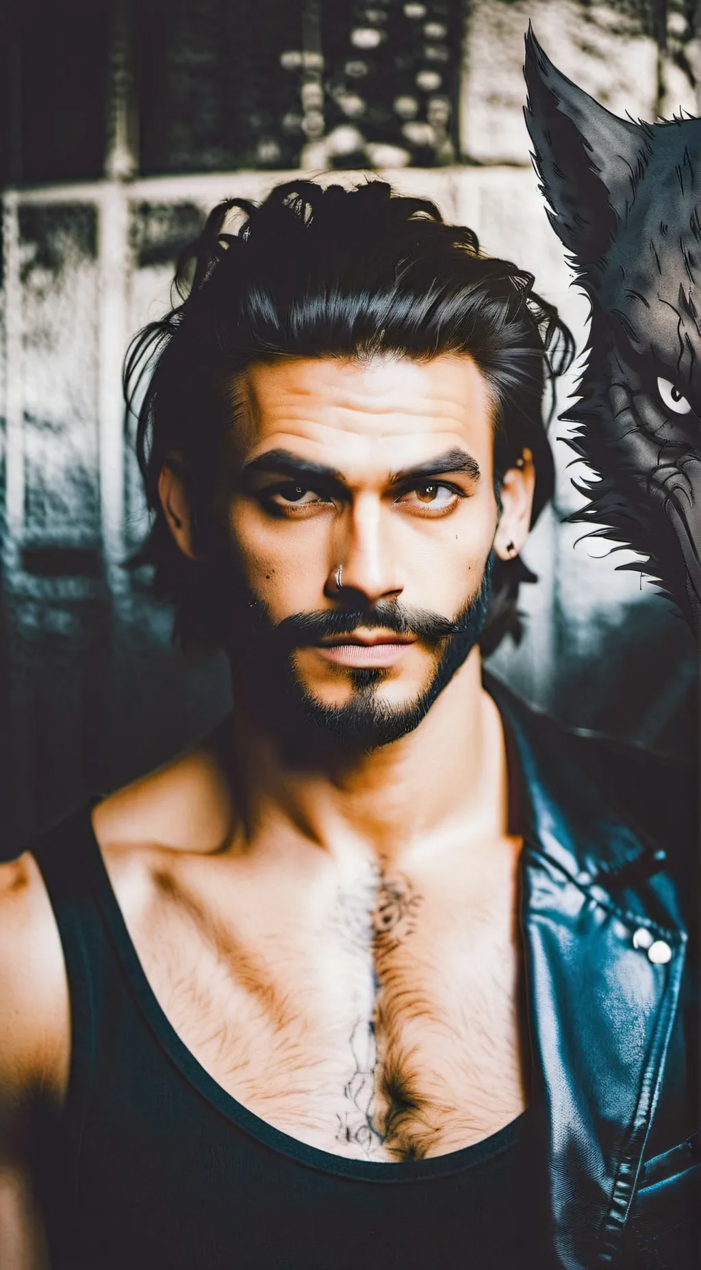 ai character: Garrett background