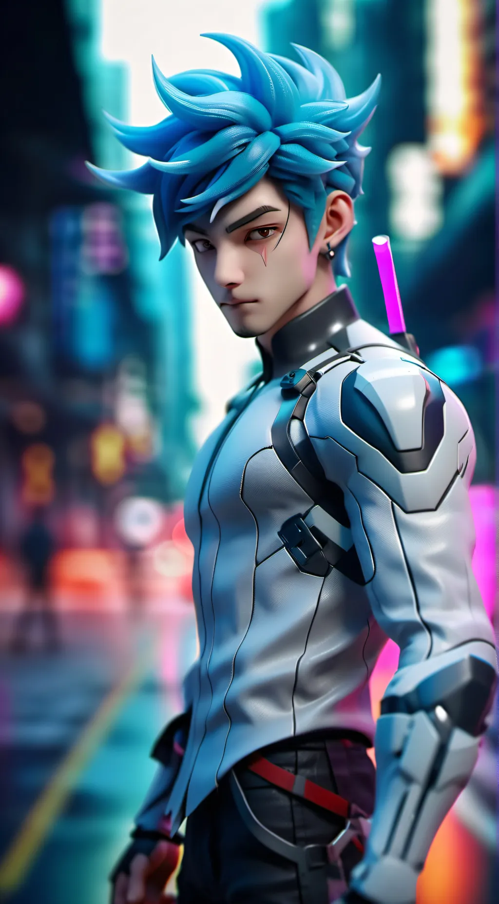 ai character: evan  background