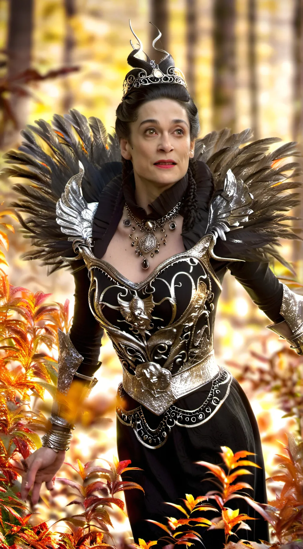 ai character: Miss hardbroom  background