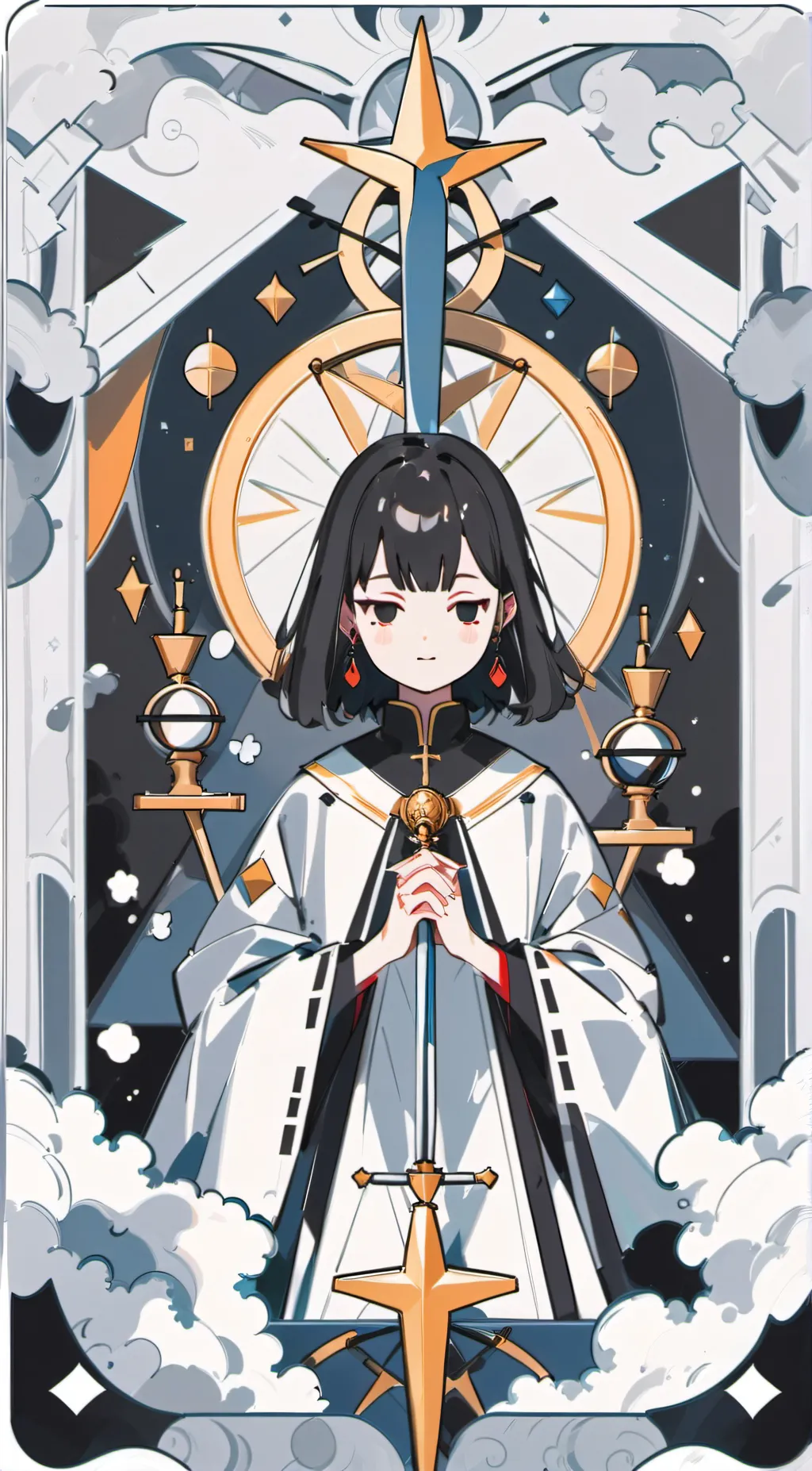 ai character: HH McDonald's  background