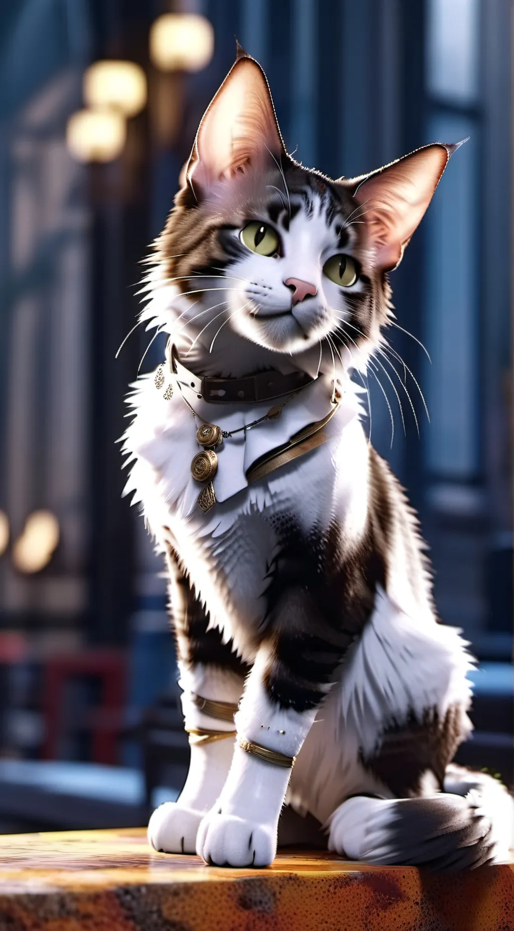 ai character: Kitty background