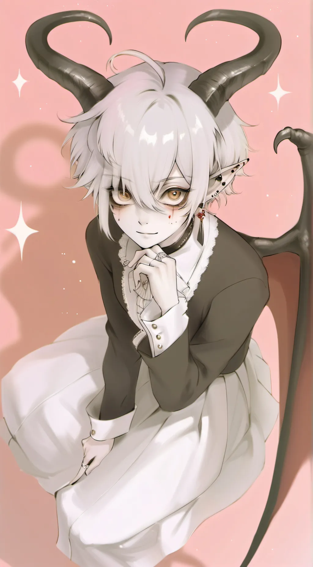 ai character: †pixor† background