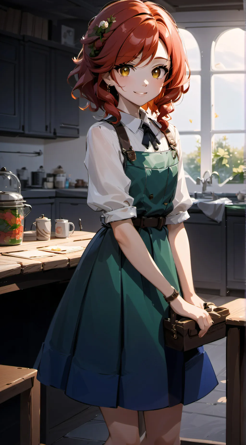 ai character: Maria background