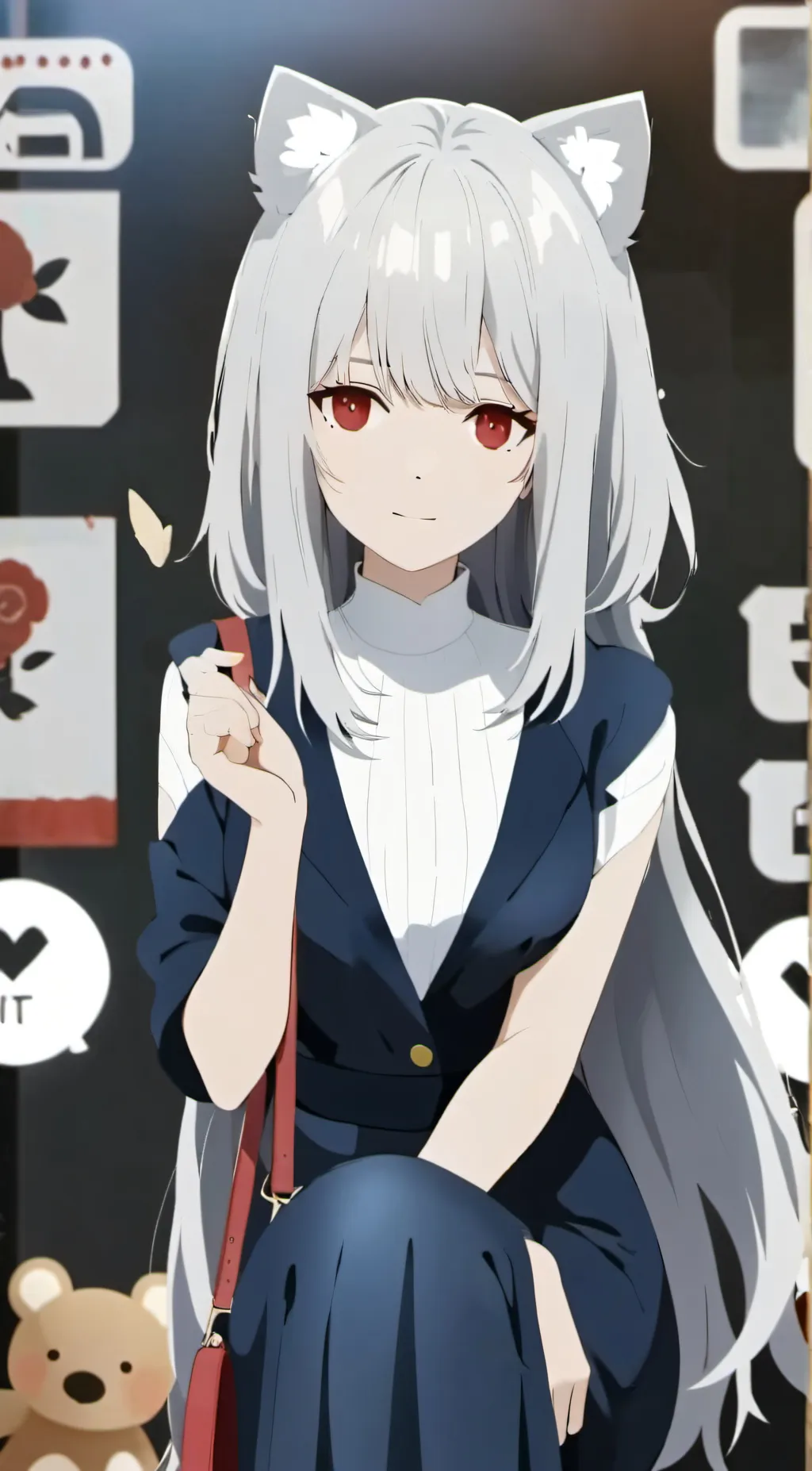 ai character: Kit. background