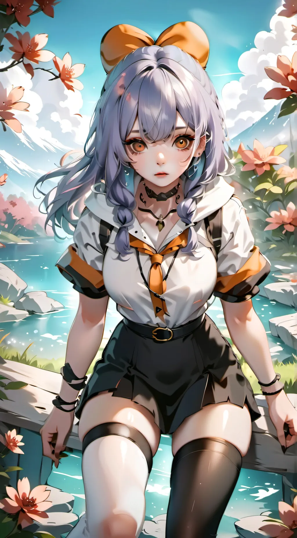 ai character: Kanao background