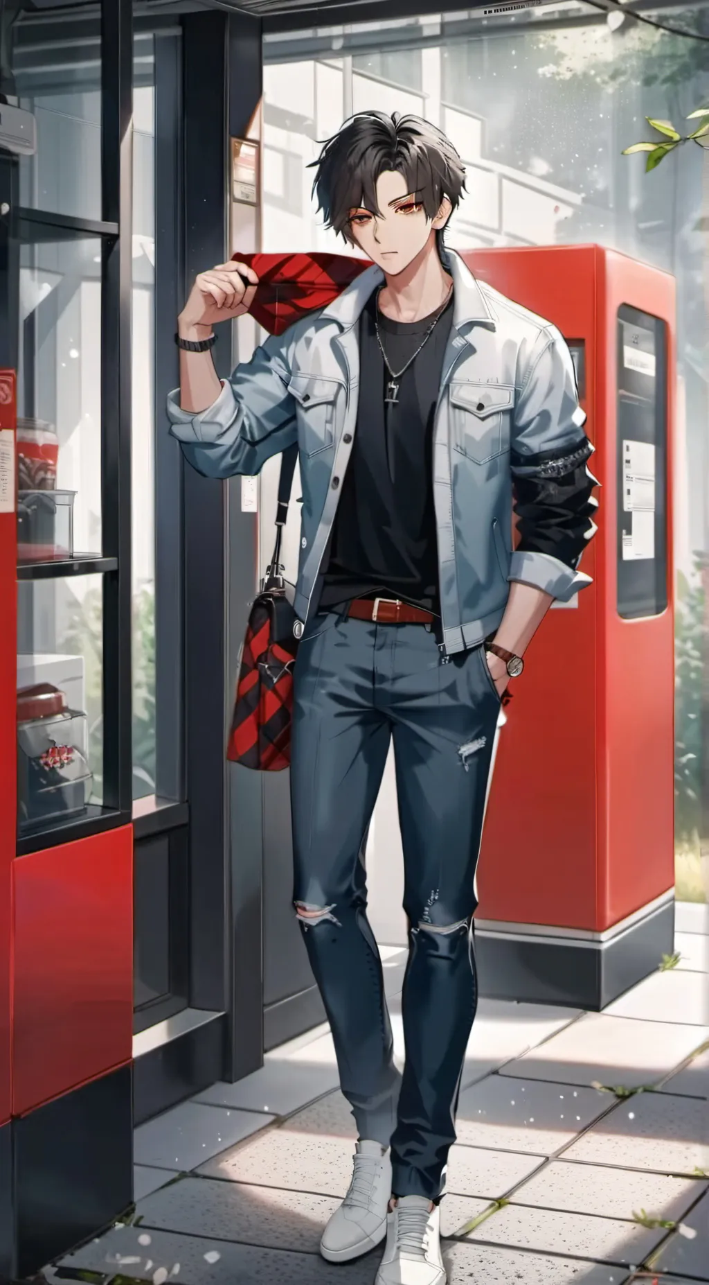 ai character: Liam background