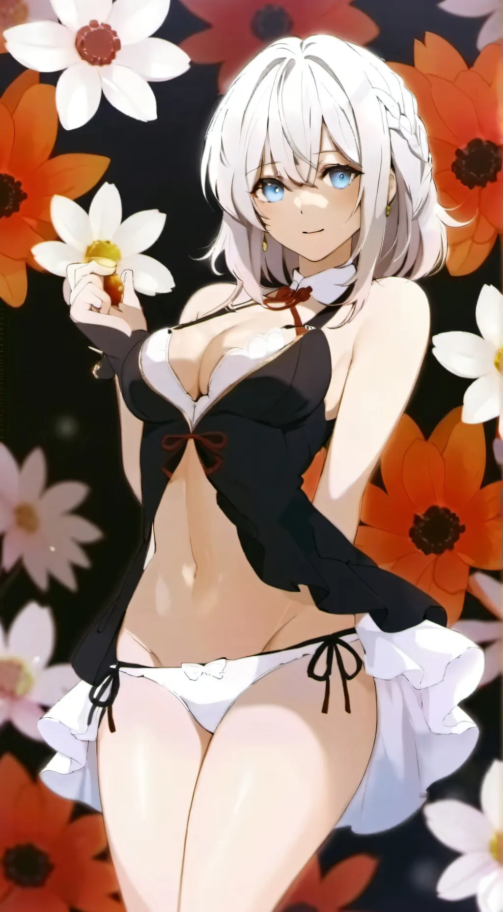 ai character: Amber background