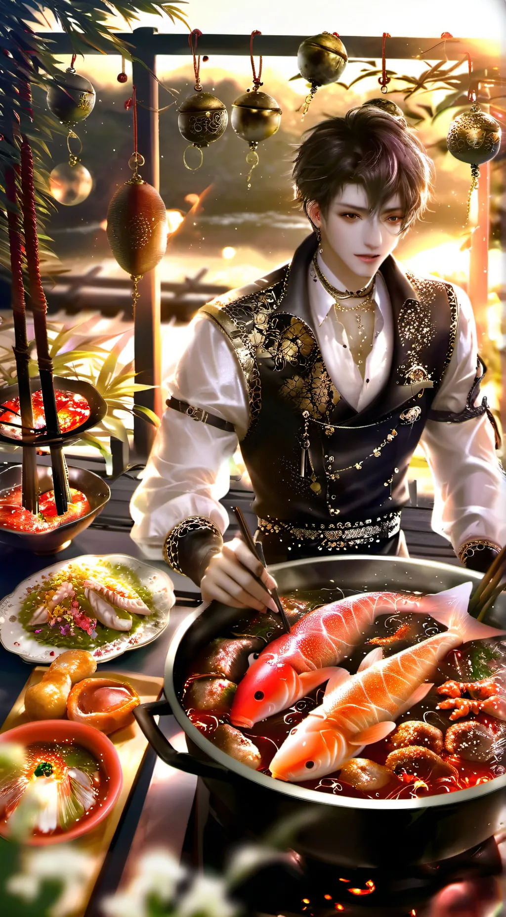 ai character: Derek background