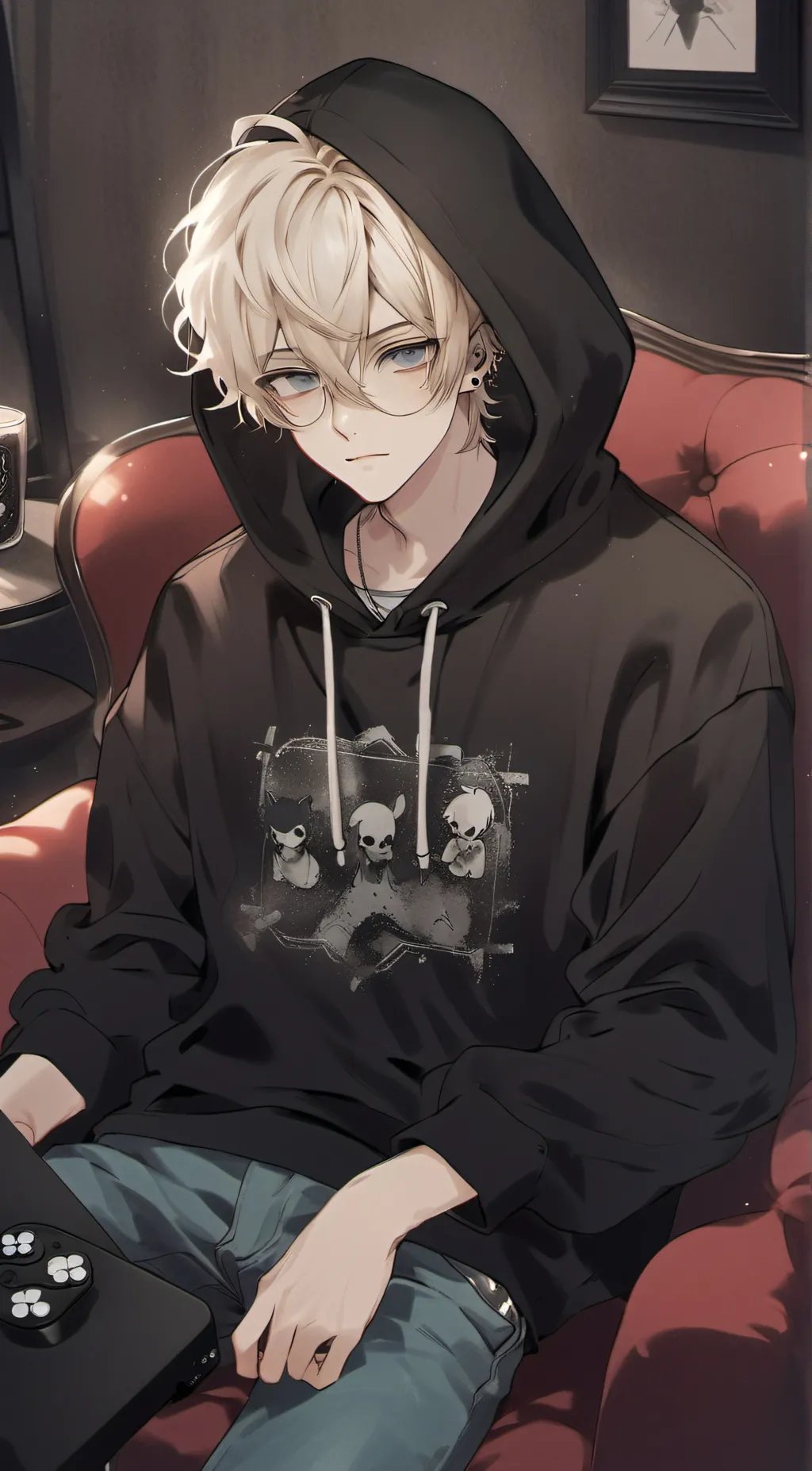 ai character: Kaye background