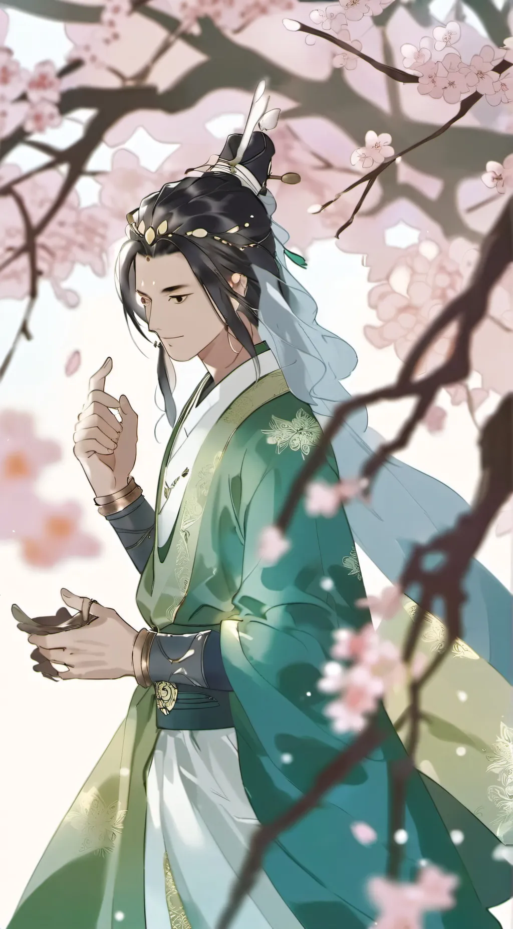 ai character: master background