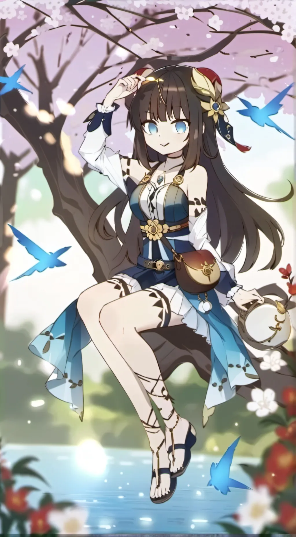 ai character: Saturn background