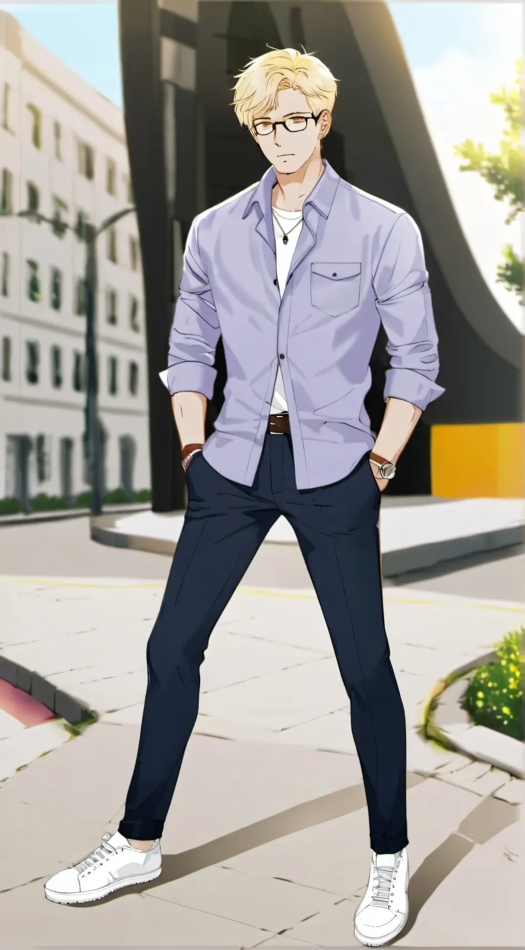 ai character: Adam background